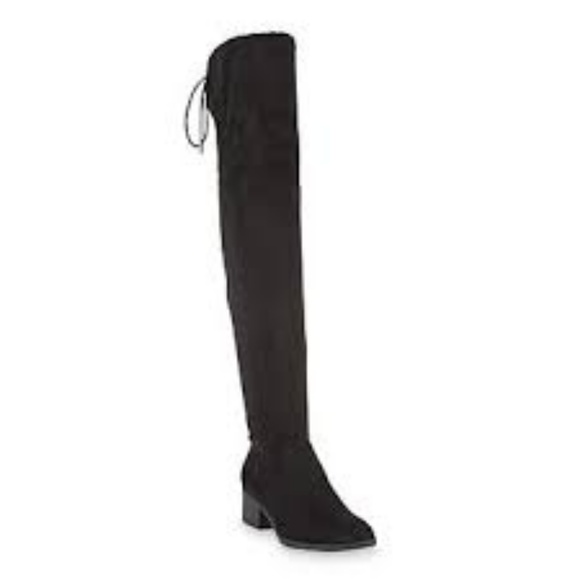 SM New York Shoes - SM New York Tall Over The Knee Boots NWT Size 9